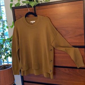 Madewell Sweater with buttons Size M